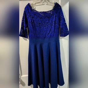 Womens Navy Blue dress Size XL